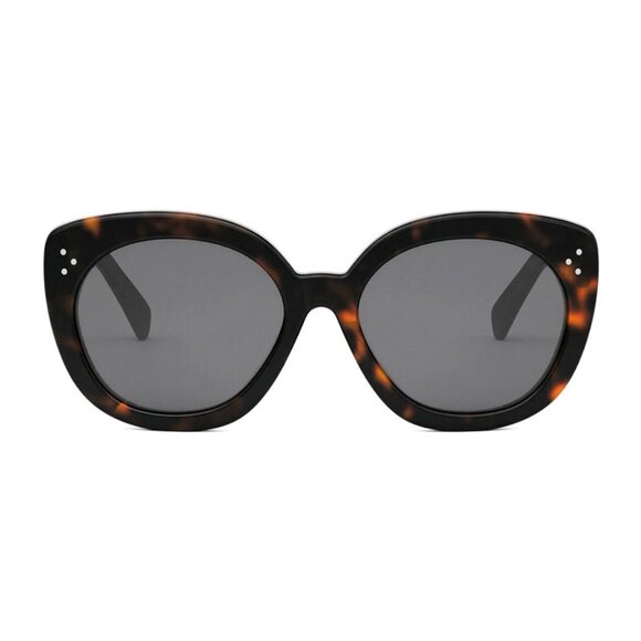 NWT CELINE WOMEN SUNGLASSES HAVANA GRAY EYEWEAR - Picture 2 of 3